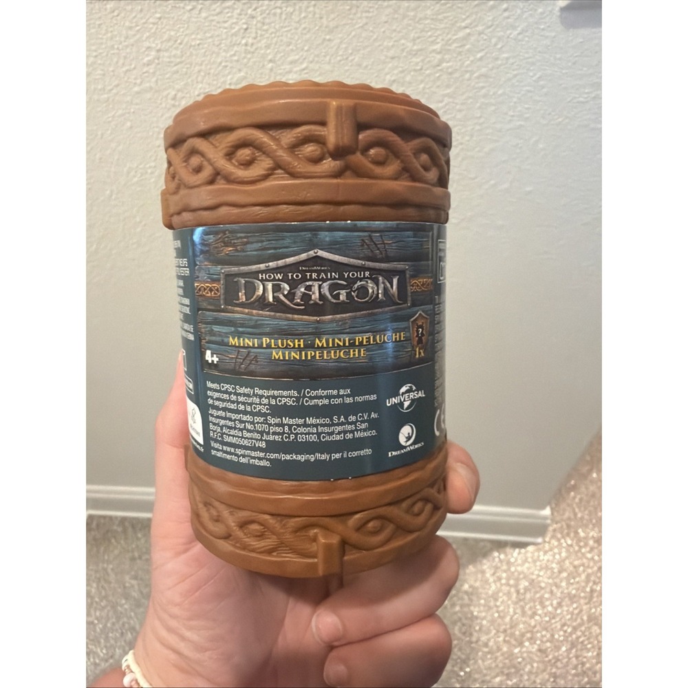 Dreamworks How To Train Your Dragon 3" Dragon Egg Plush Blind Box New 2026